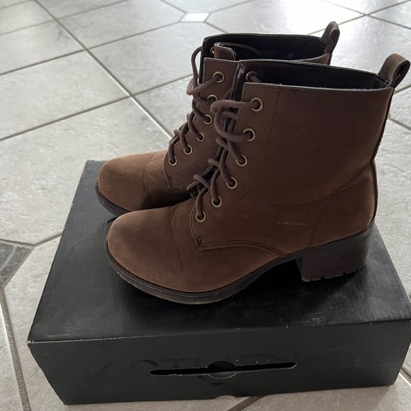 🛍️SOLD🛍️ K Studio Brown Boots - Picture 2 of 3
